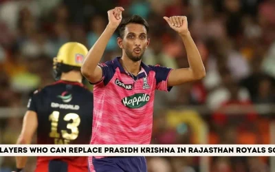 IPL 2024: 3 players who can replace Prasidh Krishna in Rajasthan Royals (RR) squad