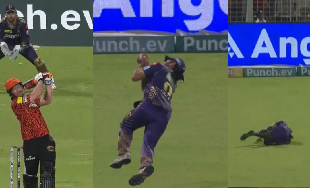 WATCH: Suyash Sharma’s game-changing catch to dismiss Heinrich Klaasen during KKR vs SRH thriller in IPL 2024