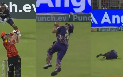 WATCH: Suyash Sharma’s game-changing catch to dismiss Heinrich Klaasen during KKR vs SRH thriller in IPL 2024