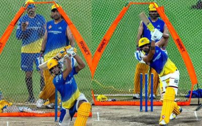 Csk टीम के लिए कोच की तरह भी काम कर रहे हैं धोनी, खिलाड़ियों की बल्लेबाजी पर है Thala की नजर