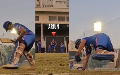 ये क्या? Mumbai Indians के खिलाड़ी Arjun Tendulkar भी यॉर्कर बॉल डाल लेते हैं