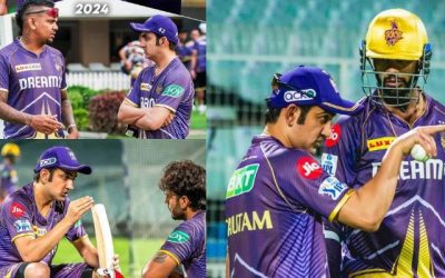 Kkr टीम के साथ खूब मेहनत कर रहे हैं गौतम गंभीर, हर खिलाड़ी को दे रहे हैं अपना समय