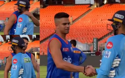 जीजा-साला! जब दौड़कर खुद Arjun Tendulkar जा पहुंचे Shubman Gill से गले मिलने