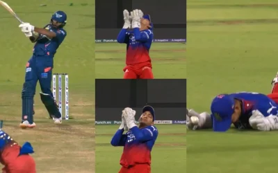 WATCH: Anuj Rawat takes a splendid running catch to dismiss Devdutt Padikkal in RCB vs LSG clash | IPL 2024