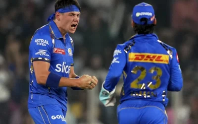 MI’s Gerald Coetzee bowls the fastest ball of IPL 2024