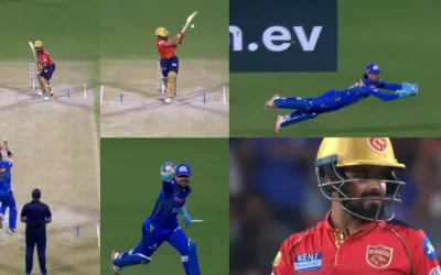 IPL 2024 [WATCH]: Ishan Kishan pulls off an incredible diving catch to dismiss Prabhsimran Singh during PBKS vs MI clash