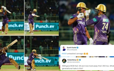 IPL 2024: Fans couldn’t keep calm as KKR posts second-highest team total of tournament history during clash against DC