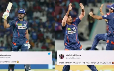 Twitter reactions: Marcus Stoinis, Yash Thakur sizzle as LSG thrash GT in Lucknow | IPL 2024