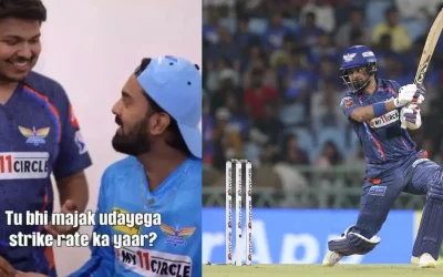 IPL 2024: KL Rahul indulges in a hilarious banter with social media influencer Shubham Gaur; video goes viral