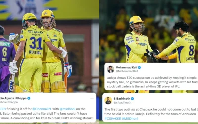 Twitter reactions: Ruturaj Gaikwad, Ravindra Jadeja shine among others as clinical CSK beat KKR in IPL 2024