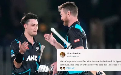 Twitter reactions: Mark Chapman powers New Zealand to series-clinching win over Pakistan in 3rd T20I