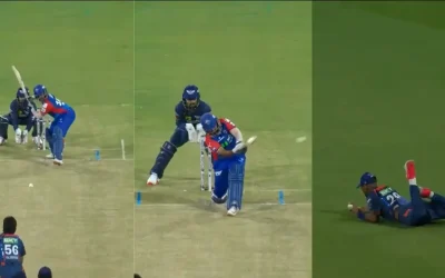 IPL 2024 [WATCH]: Nicholas Pooran takes a stunner to dismiss Prithvi Shaw during LSG vs DC clash