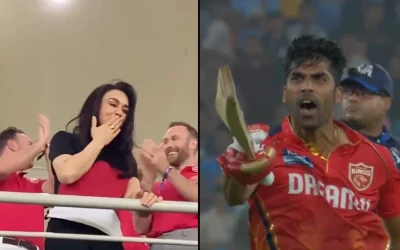 WATCH: Preity Zinta jumps in joy, blows kisses to fans as PBKS pull off a record chase against GT | IPL 2024