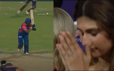 WATCH: Prithvi Shaw’s girlfriend heartbroken after DC opener’s dismissal against KKR | IPL 2024