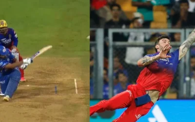 IPL 2024 [WATCH]: Reece Topley grabs a blinder to dismiss Rohit Sharma in MI vs RCB match