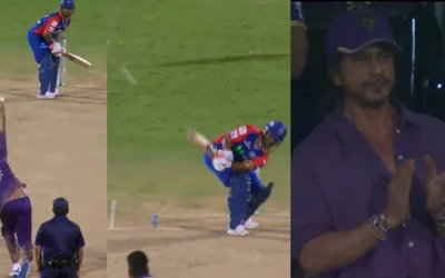 IPL 2024 [WATCH]: Rishabh Pant’s exceptional no-look six prompts Shah Rukh Khan to give a standing ovation during DC vs KKR clash