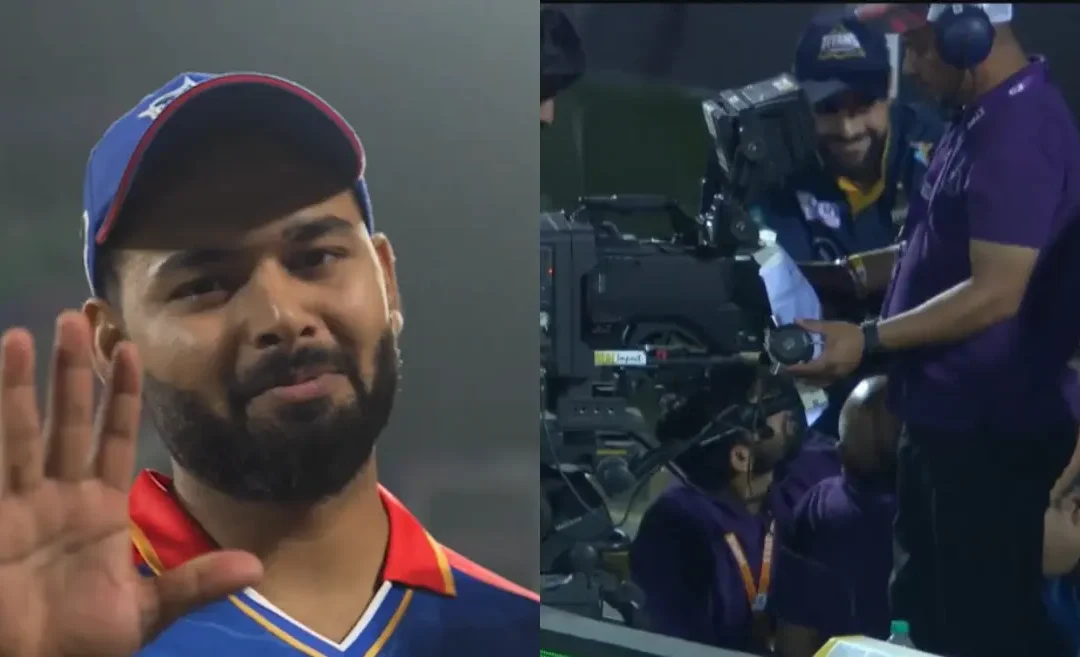 IPL 2024: Here’s why Rishabh Pant apologizes to the cameraman after the DC vs GT match