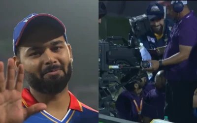 IPL 2024: Here’s why Rishabh Pant apologizes to the cameraman after the DC vs GT match