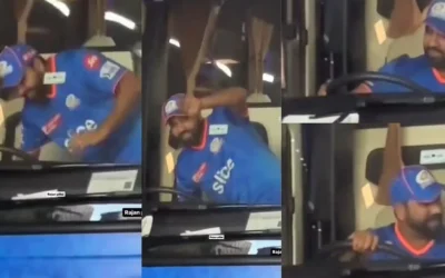 WATCH: Rohit Sharma turns ‘bus driver’ ahead of MI’s El Clásico clash against CSK | IPL 2024