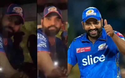 IPL 2024 [WATCH]: Rohit Sharma reacts to “Humara Captain kaisa ho” chants after the team bus gets stuck in traffic