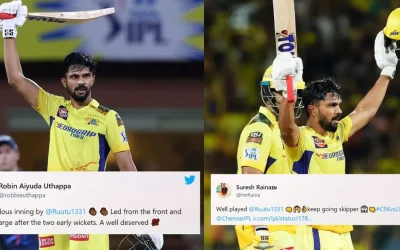 Twitter erupts as Ruturaj Gaikwad lights up Chepauk with a magnificent century in CSK vs LSG clash | IPL 2024