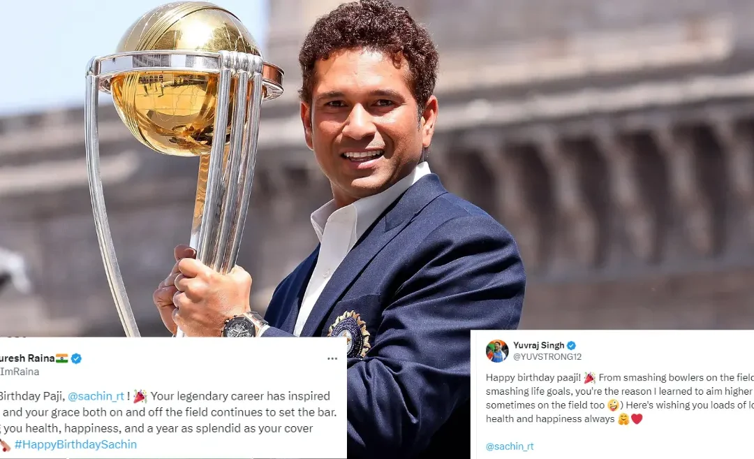 Cricket fraternity extends wishes to Sachin Tendulkar on his 51st birthday