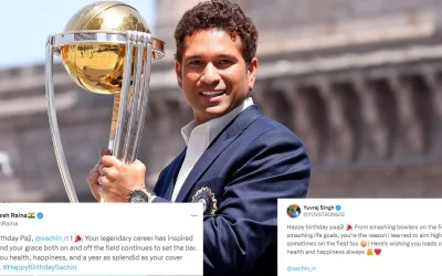 Cricket fraternity extends wishes to Sachin Tendulkar on his 51st birthday