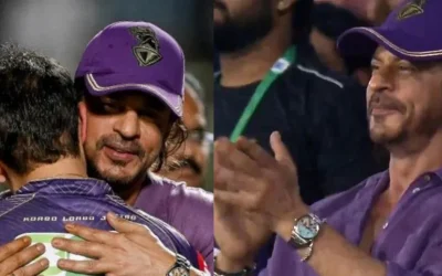 IPL 2024 [WATCH]: Shah Rukh Khan overjoys after record win of KKR against DC; hugs players on the ground