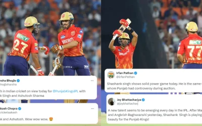 Twitter reactions: Shashank Singh, Ashutosh Sharma shine bright as PBKS steal a thrilling victory from GT in IPL 2024