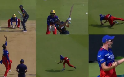 IPL 2024 [WATCH]: Cameron Green pulls off an exceptional diving catch to dismiss Shubman Gill during GT vs RCB clash