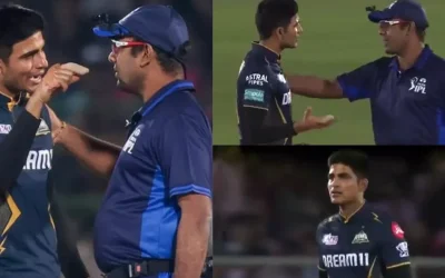 WATCH: Shubman Gill engages in a heated exchange with umpire over wide ball review fiasco during RR vs GT clash | IPL 2024