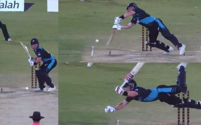 PAK vs NZ [WATCH]: Tim Seifert attempts a daring full-stretch shot against Mohammad Amir during 5th T20I