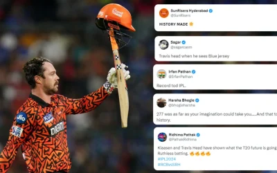 IPL 2024: Fans go berserk as Travis Head’s stunning century helps SRH post highest-ever total of tournament history in clash against RCB