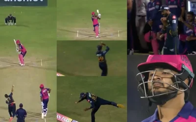 IPL 2024 [WATCH]: Vijay Shankar takes an acrobatic catch at the boundary to dismiss Riyan Parag during RR vs GT clash