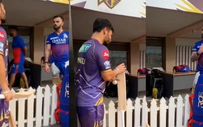 WATCH: Virat Kohli fumes as Rinku Singh requests second bat after breaking first ahead of KKR vs RCB clash | IPL 2024