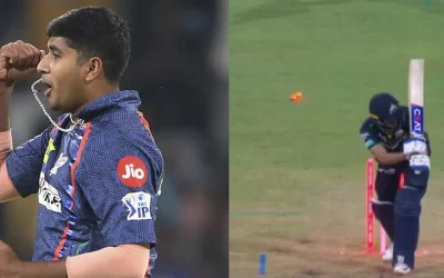 IPL 2024 [WATCH]: Yash Thakur cleans up Shubman Gill with a ripper during LSG vs GT match