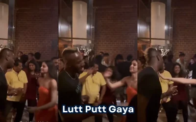 WATCH: Andre Russell dances with Bollywood actress Ananya Panday in KKR’s title winning party