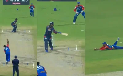 WATCH: Axar Patel takes a sensational diving catch to dismiss Nicholas Pooran in DC vs LSG clash | IPL 2024