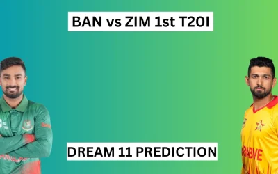 BAN vs ZIM 2024, 1st T20I: Match Prediction, Dream11 Team, Fantasy Tips & Pitch Report | Bangladesh vs Zimbabwe