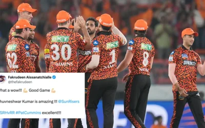 Twitter reactions: Bhuvneshwar Kumar holds nerves to seal a one-run win for SRH over RR | IPL 2024