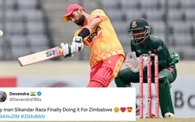 Twitter reactions: Zimbabwe clinches 5th T20I to avoid whitewash against Bangladesh