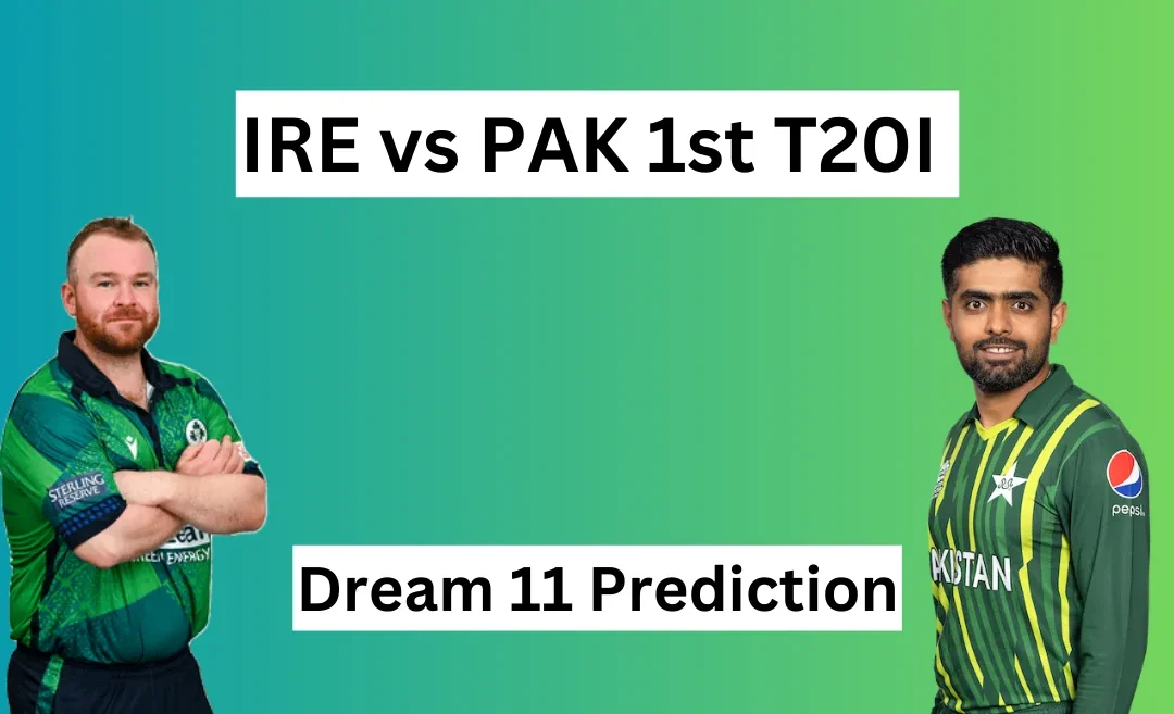 IRE vs PAK 2024, 1st T20I: Match Prediction, Dream11 Team, Fantasy Tips & Pitch Report | Ireland vs Pakistan