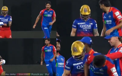 WATCH: Ishant Sharma’s ‘friendly’ send-off to Virat Kohli lights up RCB vs DC clash in Bengaluru | IPL 2024