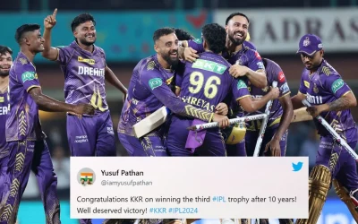 Twitter reactions: Clinical KKR thrash SRH in a one-sided contest to win the IPL 2024 Final