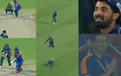 WATCH: KL Rahul takes a sensational juggling catch to get rid of Shai Hope in DC vs LSG clash | IPL 2024