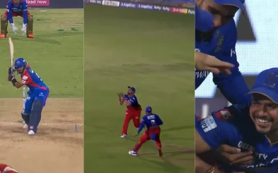 IPL 2024 [WATCH]: Karn Sharma takes a spectacular diving catch to dismiss Shai Hope during RCB vs DC clash