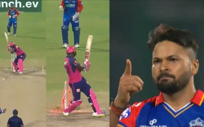 IPL 2024 [WATCH]: Mukesh Kumar cleans up Rovman Powell with a stellar delivery in DC vs RR match