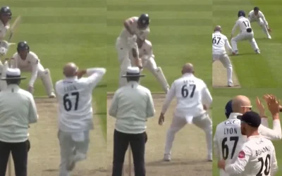 WATCH: Nathan Lyon takes just 8 balls to get rid of Ben Stokes in County Championship Division One 2024