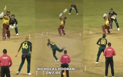 WATCH: Nicholas Pooran pummels Australia with 8 gigantic sixes in dominant T20 World Cup Warm-up display