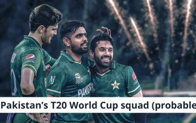Pakistan’s probable 15-man squad for the ICC Men’s T20 World Cup 2024
